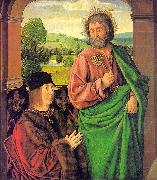 Master of Moulins, Pierre II, Duke of Bourbon, Presented by St. Peter